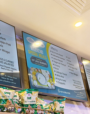 Digital Menu Boards Austarlia